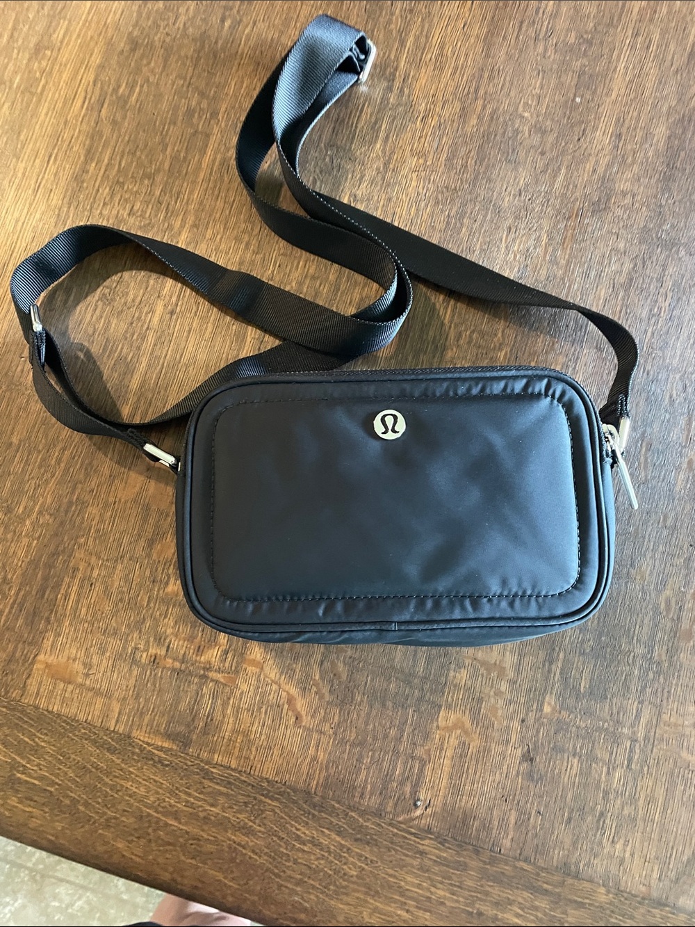 lululemon athletica Black Small Crossbody Belt Bag